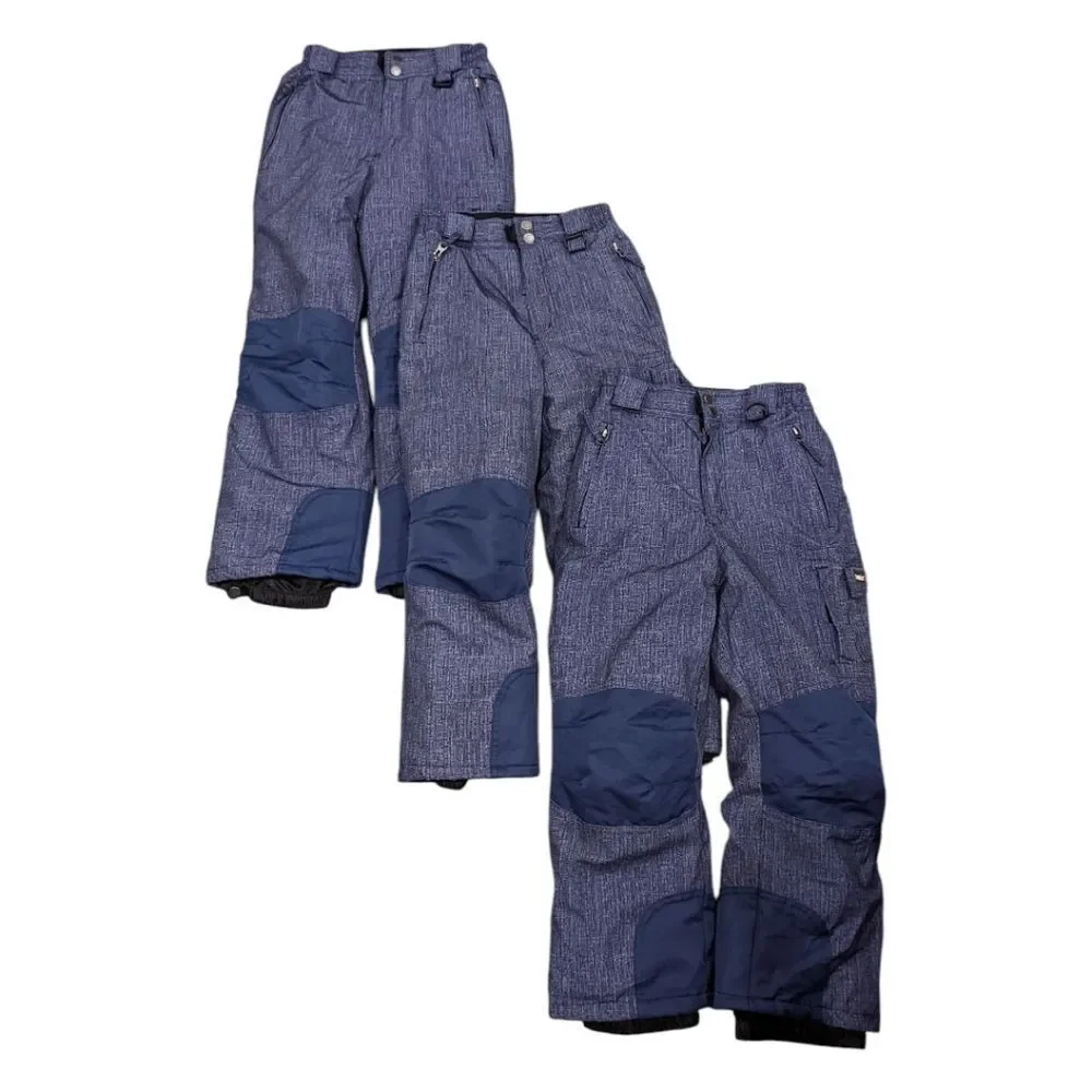 32 Degrees Weatherproof Blue Snowpants Snow Pants Boys Kids Size Small 7/8